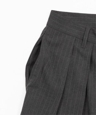 WEGO 【セットアップ対応】2タックバギースラックス グレーストライプ