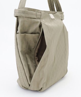 Y'SACCS ドットジャカード2WAYリュックサック グレージュ