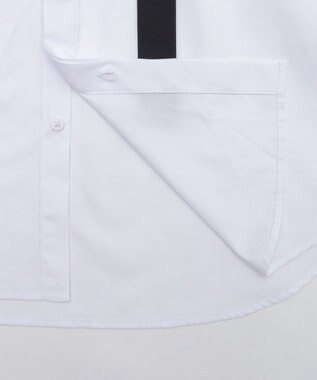 WEGO 【ユニセックス着用ITEM/MLサイズ展開】TRボウタイシャツ（LS） ホワイト