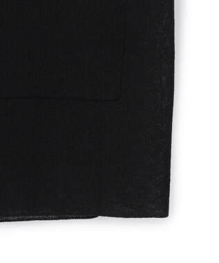 BEIGE， PYRRHOT / シアーコンビ ニットジャケット Black