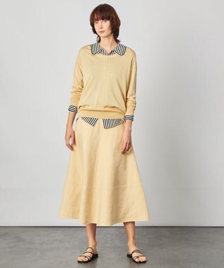 BEIGE， COZES / フレアスカート Cream