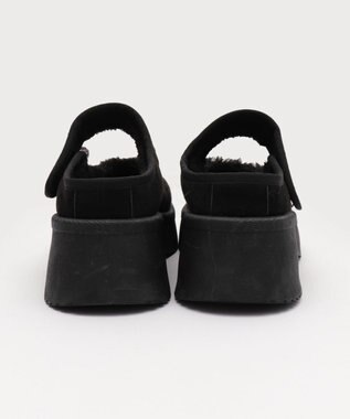 WEGO ムートンタッチメリージェーンシューズ ブラック