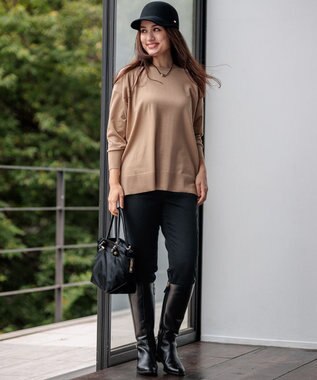 23区 L 【Lサイズ限定】23区DENIM ストレッチフィット スキニーパンツ ブラック系