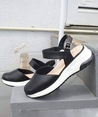 Pointer 日本製 本革スポーツサンダル ブラック