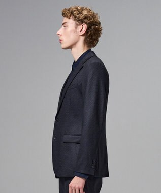 JOSEPH HOMME 新素材【セットアップ対応 / ストレッチ】スロープドビージャージー　ジャケット ネイビー系