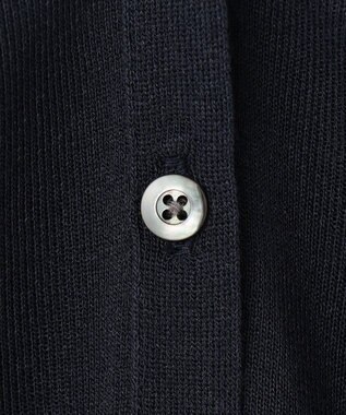 23区 L 【先行予約/WEB&一部店舗限定カラーあり】シャイニーシアー ドルマンスリーブ カーディガン [WEB&一部店舗限定]ネイビー系