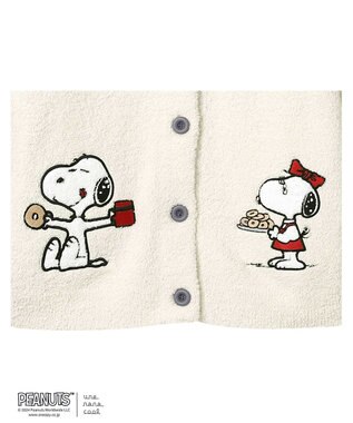 une nana cool 【スヌーピー】PEANUTS × une nana cool カーディガン SNOOPY CR
