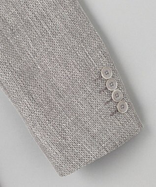 GOTAIRIKU 【DORMEUIL】ドーメル HEXAGON リネン ジャケット_ライトグレー ライトグレー系8
