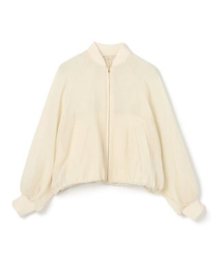 BEIGE， NINA / タフタブルゾン Ecru