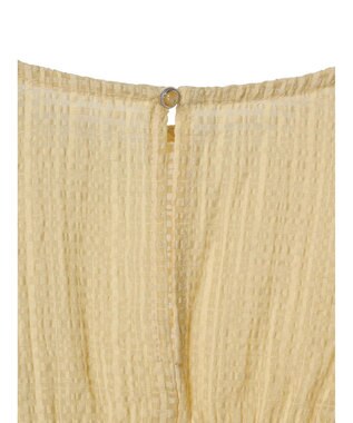 Green Parks ・ＥＬＥＮＣＡＲＥ　ＤＵＥ　シャドーチェックブラウス Yellow