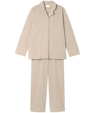 une nana cool 【綿100％】ハイゲージ天竺パジャマ　ＭＡＤＥ　ＷＩＴＨ　ＬＩＢＥＲＴＹ　ＦＡＢＲＩＣ BS