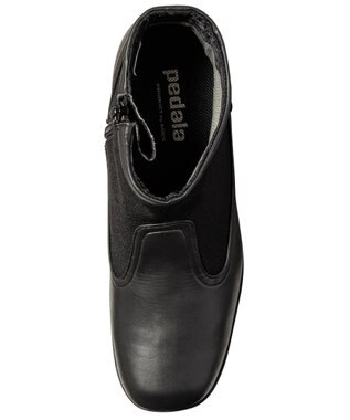 ASICS WALKING ペダラウォーキングシューズ 3E ヒール高3.5cm ブラック系