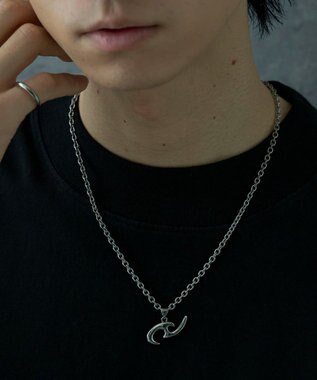 WEGO Mトライバルロゴネックレス 柄1