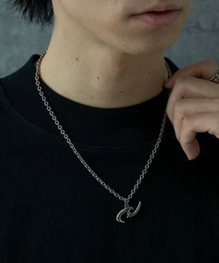 WEGO Mトライバルロゴネックレス 柄1