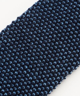 J.PRESS MEN 【J.PRESS KNIT TIE COLLECTION】無地 ニットネクタイ ネイビー系