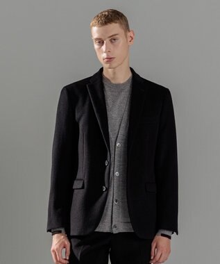 JOSEPH HOMME グロッシーウール　ジャケット ブラック系