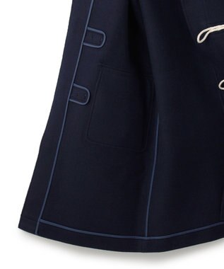 J.PRESS YORK STREET 【UNISEX】メルトンダッフルコート ネイビー系