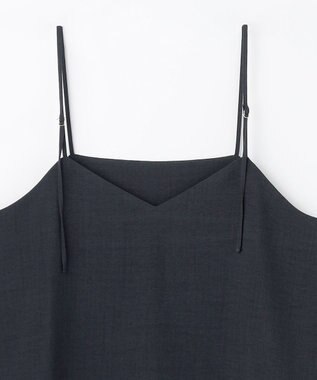 ANY 【2SET】2WAYビスチェ×ワイドパンツセットアップ ネイビー