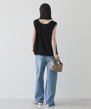 AMERICAN HOLIC 【前後2WAY】フリンジベスト Blue