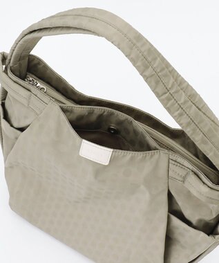 Y'SACCS ドットジャカード2WAYリュックサック グレージュ