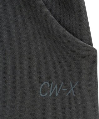 CW-X 【WOMEN】 CW-X ボトムス スリットスカート スリットあり(両脇すそ) 調節可能なウエストひもつき 7分丈 レディース DHY290 /ワコール ブラックスペシャル