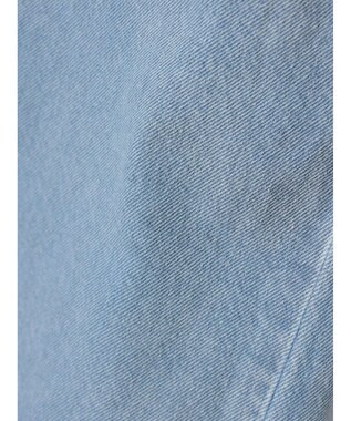 earth music&ecology ボタンナローデニムスカート Light Indigo