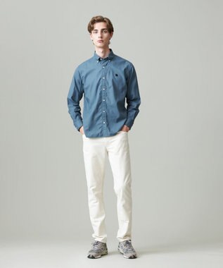 J.PRESS MEN ハイパワーストレッチ 5ポケットパンツ アイボリー系