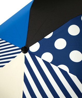 +RING 【UVカット90%以上】【数量限定】レディース向け  折傘 55cm NVY T1235 紺