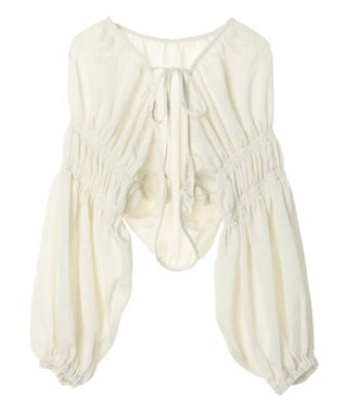 earth music&ecology シアーボレロ Off White