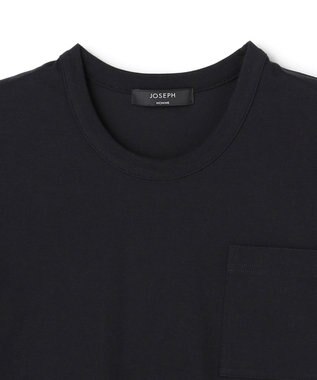 JOSEPH HOMME 【WEB・一部店舗限定】 ソロナプレーティング　半袖カットソー ブラック系