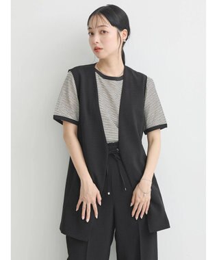 earth music&ecology リネンライクジレ Black