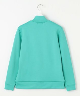 23区GOLF 冬の暖か名品トップス【WOMEN】ストレッチ 裏フリース ピーコックグリーン系