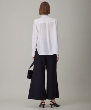 ICB ブークレツイード ニットパンツ チャコール系