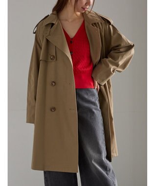 Te chichi オーバーサイズトレンチコート《2025Autumn catalog vol.2 item》 ベージュ