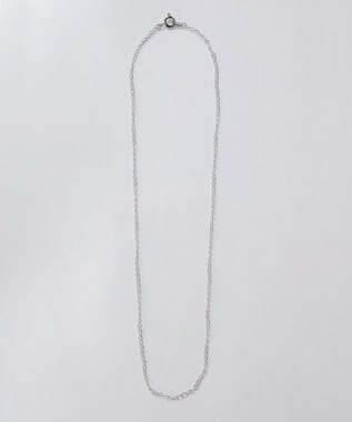 Phoebe 【金属アレルギー対応】スリークオーバルチェーンネックレス/サージカルステンレス シルバー