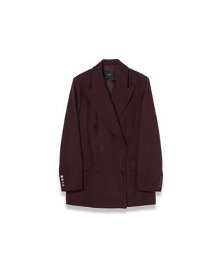 JOSEPH フランネルストレッチ　ジャケット Maraschino