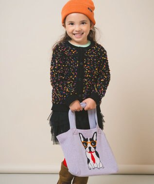 ami amie 【UNISEX】フレンチブルドッグのバッグ FREE パープル