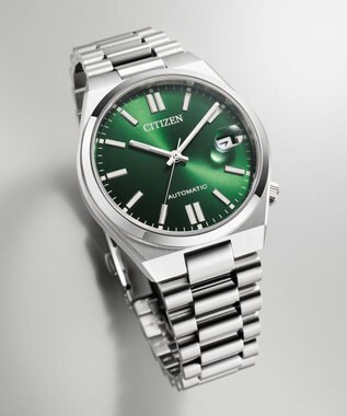 CITIZEN 【TSUYOSA 37mm】深みのあるグリーンのメカニカルウオッチ NJ0200-50X