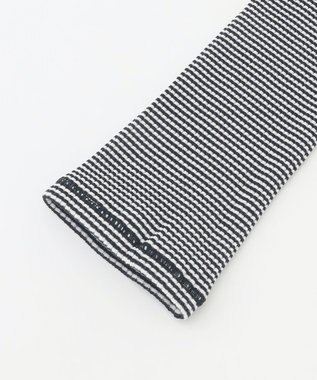 ANY SIS 【UVケア・接触冷感】キシリトール加工冷感 アームカバー オフ×ブラック