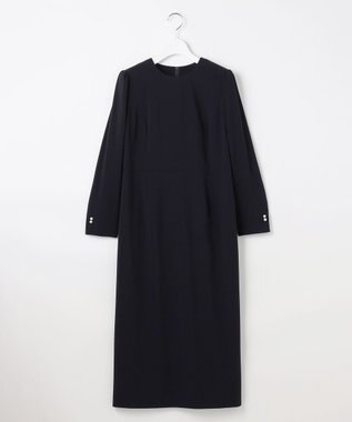 ANY SIS 【2WAY】セレモニーダブルクロス ワンピース ネイビー