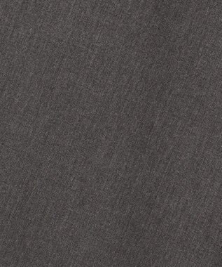 UNFILO 【セットアップ着用可/ウエストゴム】マイビューティ セミフレアパンツ チャコール