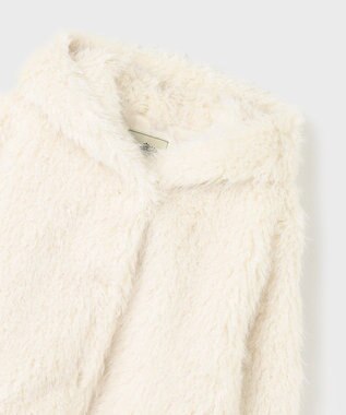 GRACE CONTINENTAL フェイクファーブルゾン キナリ