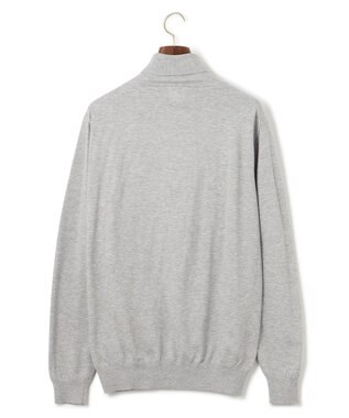 J.PRESS MEN 【FLEX YARN】タートルネック ライトグレー系