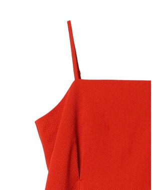 Green Parks バックデザインキャミワンピース Red