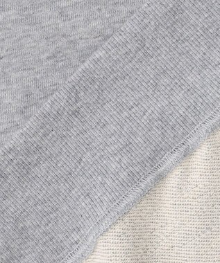 J.PRESS YORK STREET 【UNISEX】ロゴ刺繍フーディ ライトグレー系