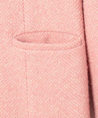 TOCCA 【消臭】SNOWBERRY POCKET TWEED コート ピンク系5