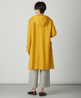 J.PRESS LADIES L Jackal ソフトメルトン ダッフル コート イエロー系