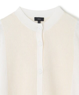 JOSEPH 【洗える】リネンコットン　カーディガン Ivory