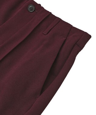 earth music&ecology センターシームフレアパンツ Ecru