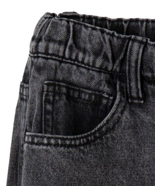 WEGO 【キッズITEM】イージーバレルレッグデニムパンツ（JUNIOR） デニムブラックソノタ